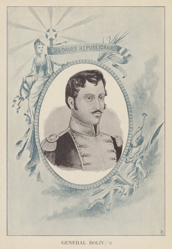 Simon Bolivar, leader politique et militaire vénézuélien - Spanish School