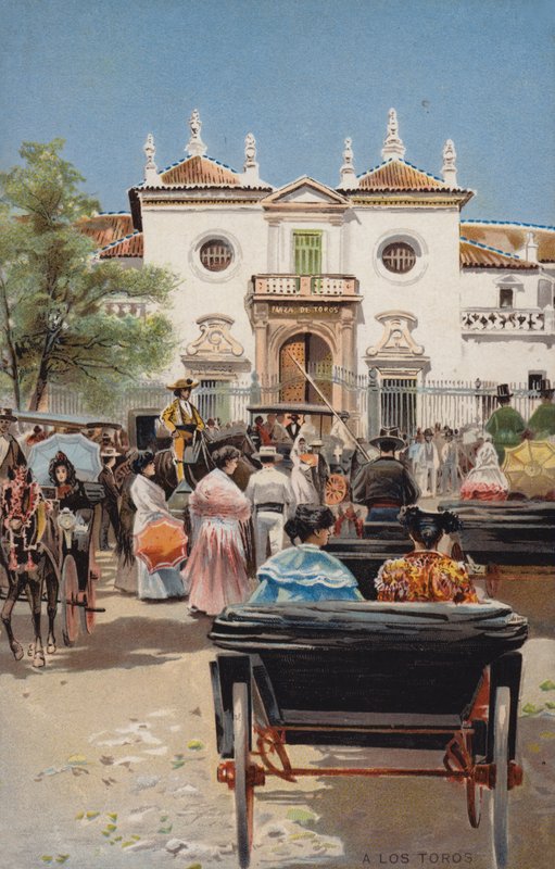 Aux taureaux - Spanish School