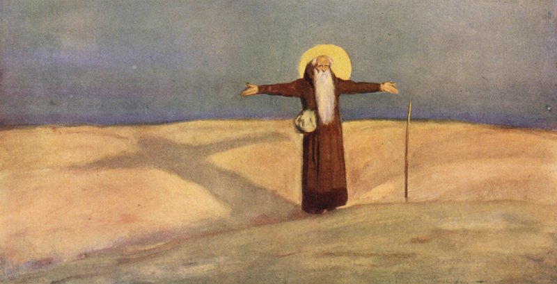 Saint Antoine dans le désert - Stephen Reid