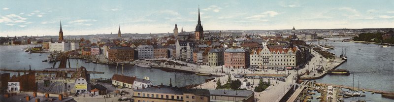 Stockholm : Panorama depuis Katarinahissen - Swedish Photographer