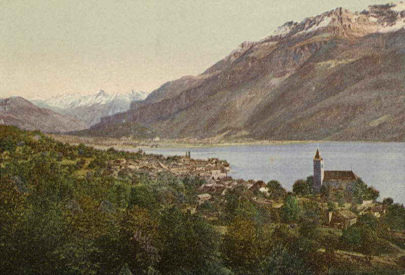 Berner Oberland : Brienz (photo en couleur) - Swiss Photographer