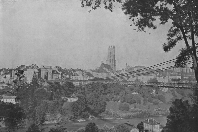 Fribourg (photo n/b) - Swiss Photographer