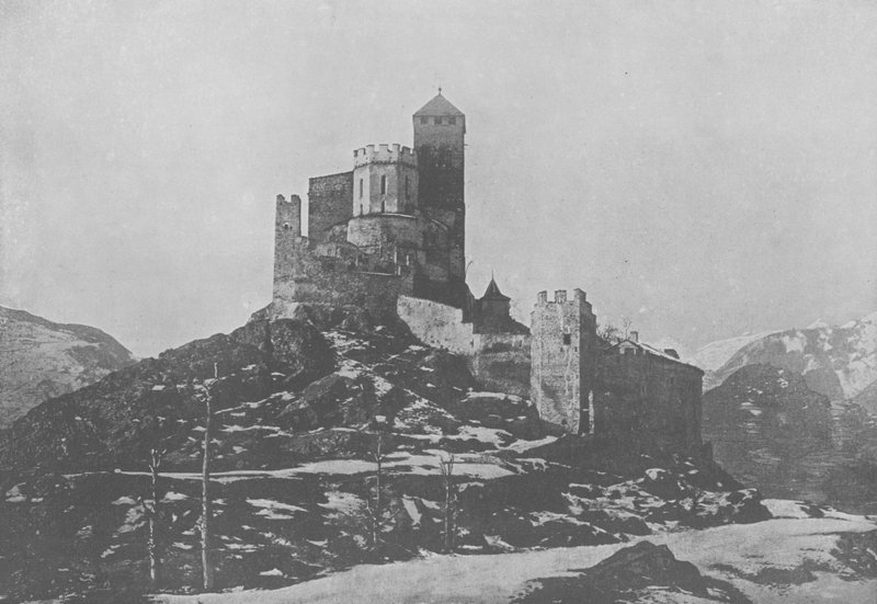 Sion, Valère (photo n/b) - Swiss Photographer