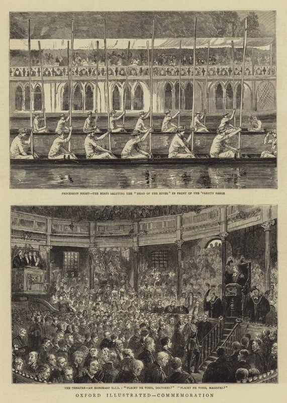 Oxford Illustré, Commémoration - Sydney Prior Hall