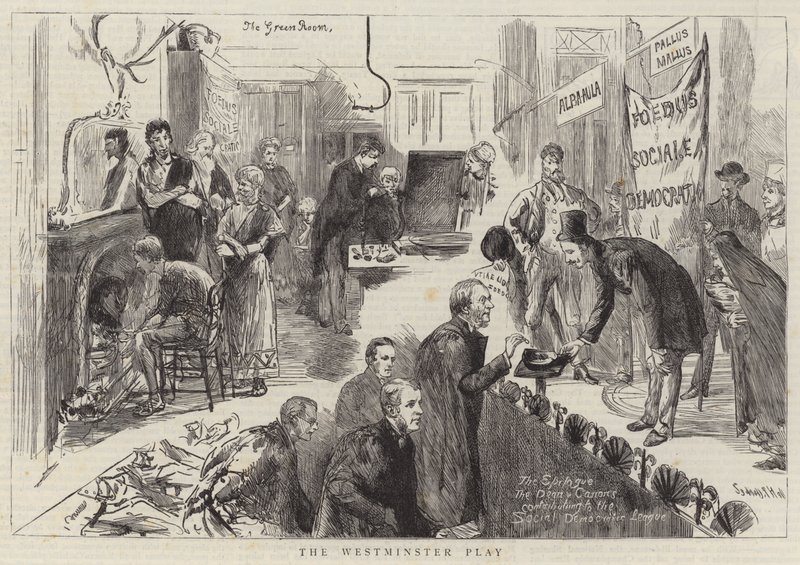 La pièce de Westminster - Sydney Prior Hall