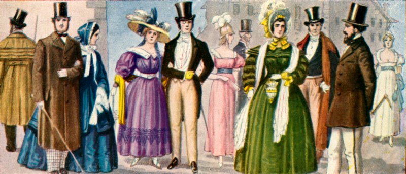 Costumes du 19ème siècle - Tancredi Scarpelli
