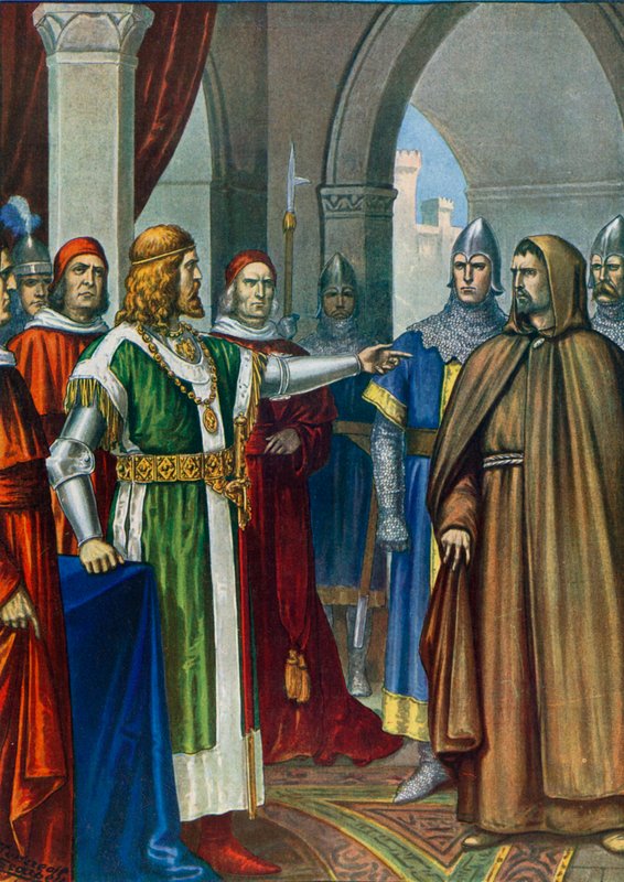 Frédéric Barberousse et Arnold de Brescia - Tancredi Scarpelli
