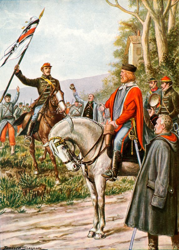 Garibaldi à Dijon - Tancredi Scarpelli