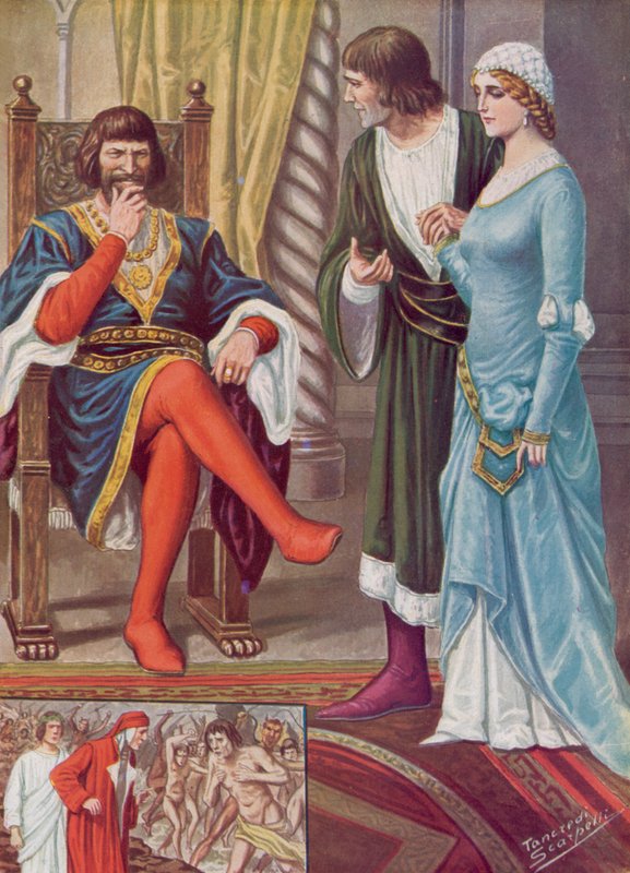 Illustration pour la Divine Comédie de Dante - Tancredi Scarpelli