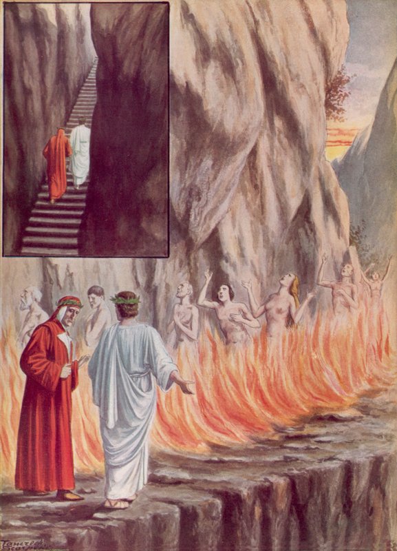Illustration pour la Divine Comédie de Dante - Tancredi Scarpelli