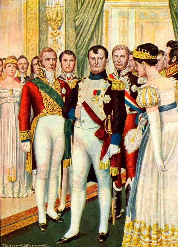 Napoléon à la Cour - Tancredi Scarpelli