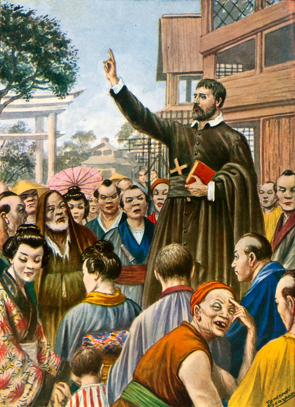 Saint François Xavier au Japon - Tancredi Scarpelli