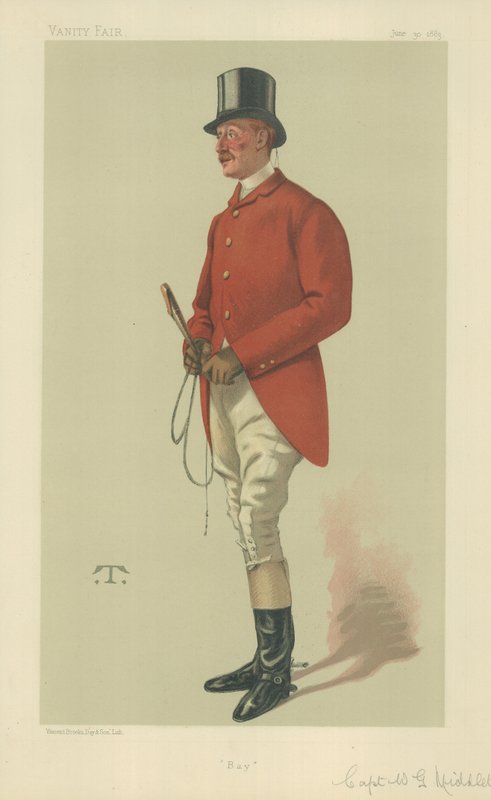 Capitaine William George Middleton - Theobald Chartran