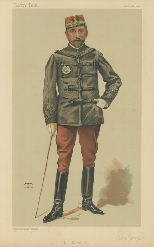 Général Georges Boulanger - Theobald Chartran