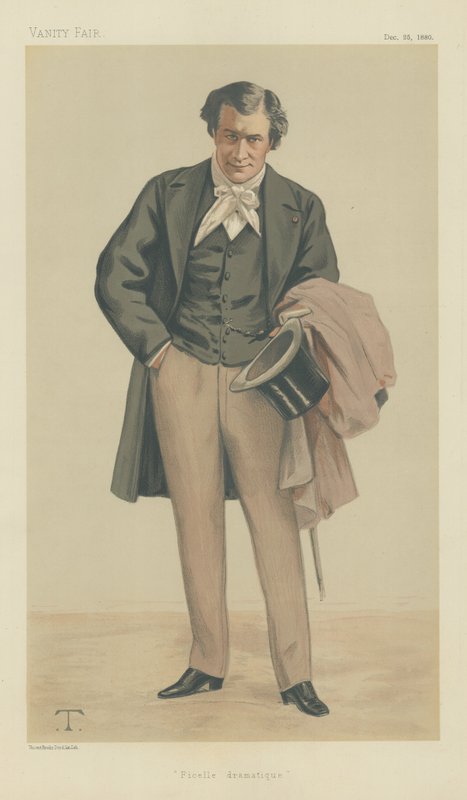 M. Victorien Sardou (lithographie en couleur) - Theobald Chartran