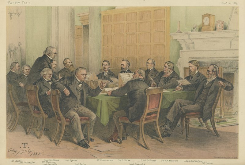 Le Conseil des ministres 1883 - Theobald Chartran
