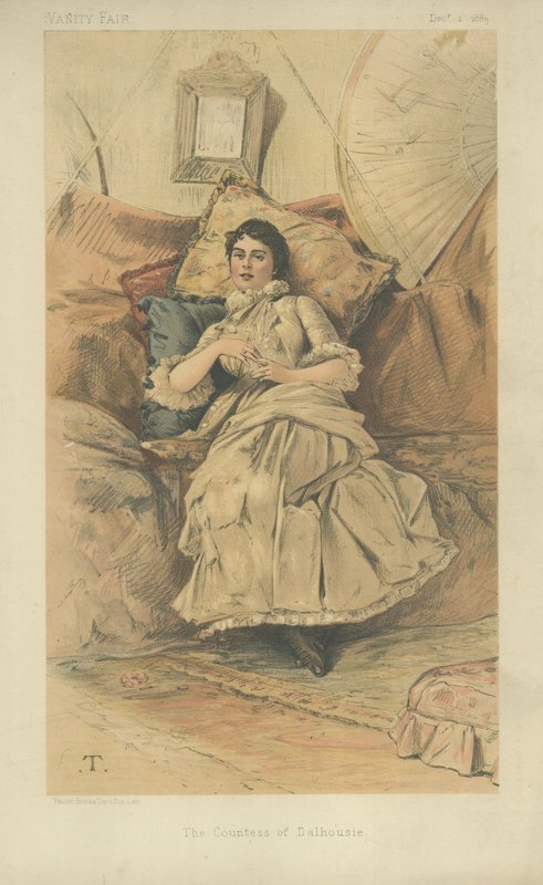 La comtesse de Dalhousie - Theobald Chartran