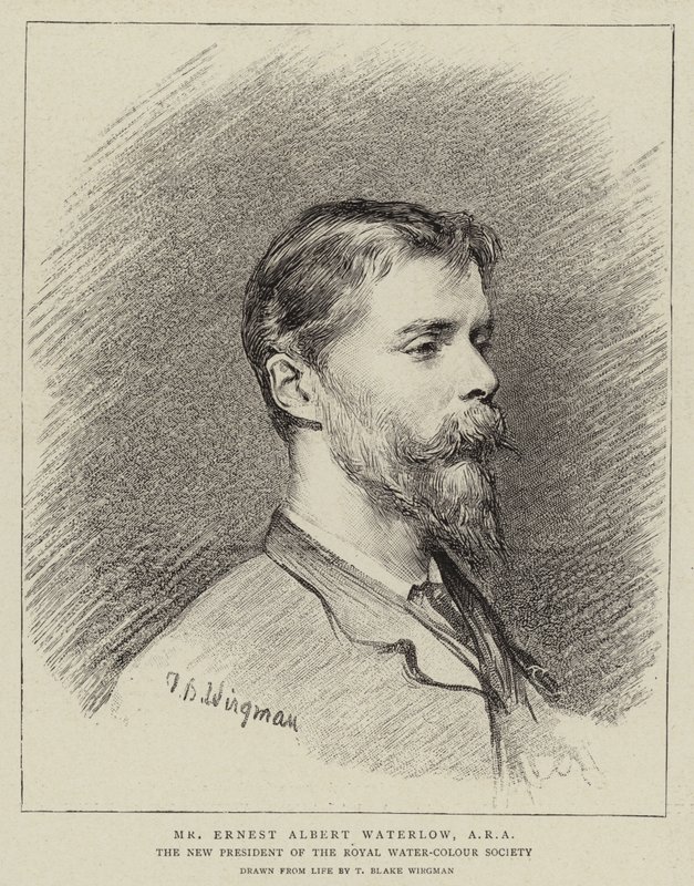 M. Ernest Albert Waterlow, ARA - Theodore Blake Wirgman