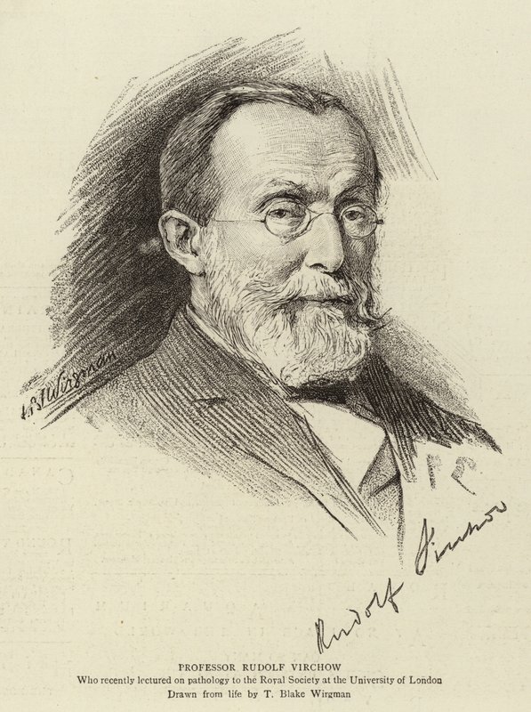 Professeur Rudolf Virchow - Theodore Blake Wirgman