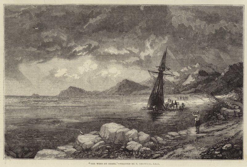 Le Vent à Terre - Thomas Creswick
