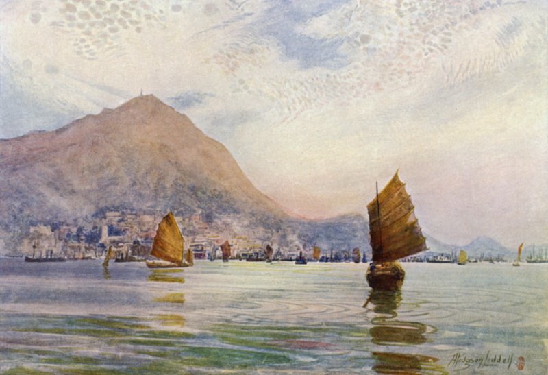 Hong Kong, depuis Kowloon - Thomas Hodgson Liddell