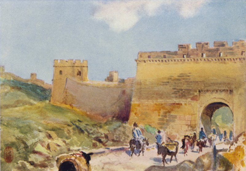 Passage de Nankow, Porte de la Grande Muraille - Thomas Hodgson Liddell
