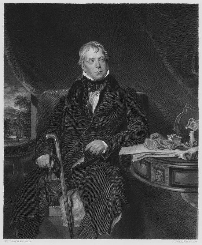 Sir Walter Scott, baronnet, d