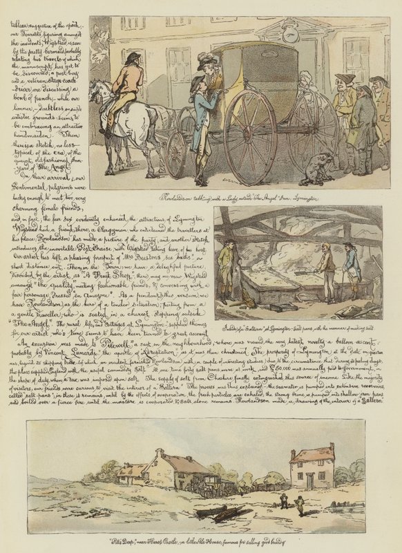 Tour de Rowlandson en chaise de poste, 1782 - Thomas Rowlandson