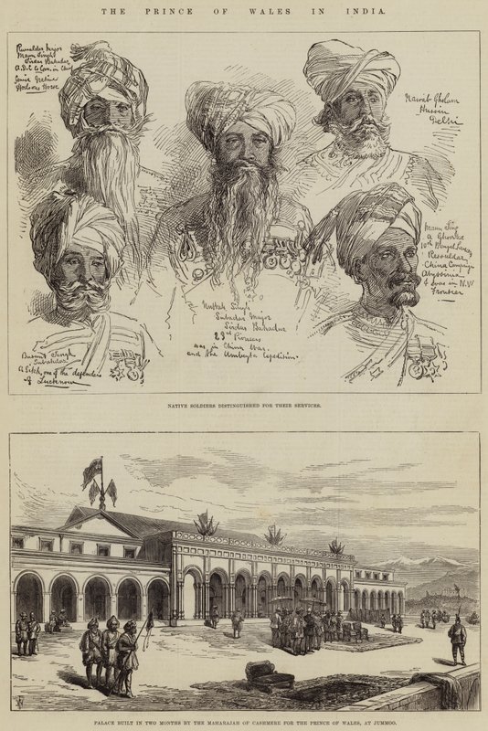 Le prince de Galles en Inde - Thomas W. Wood