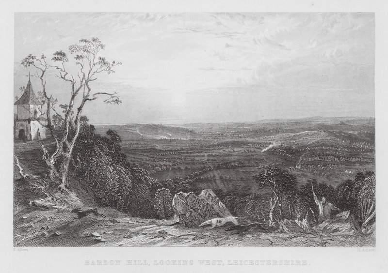 Bardon Hill, vue vers l