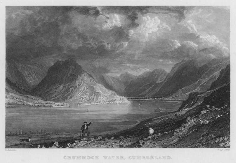 Crummock Water, Cumberland - Thomas (after) Allom