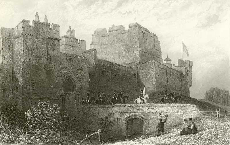Château de Carlisle, Cumberland - Thomas Allom