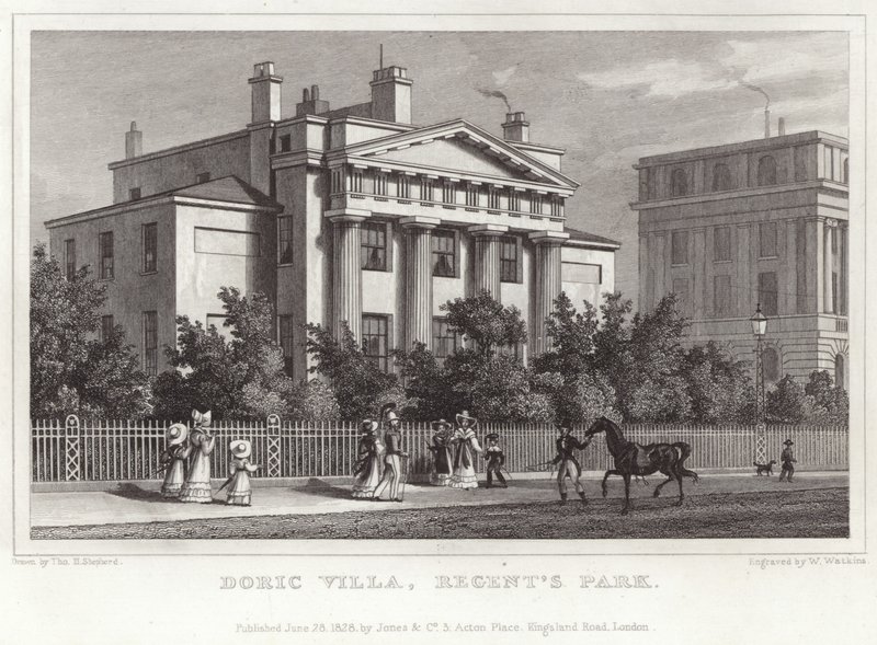 Villa dorique dans Regent