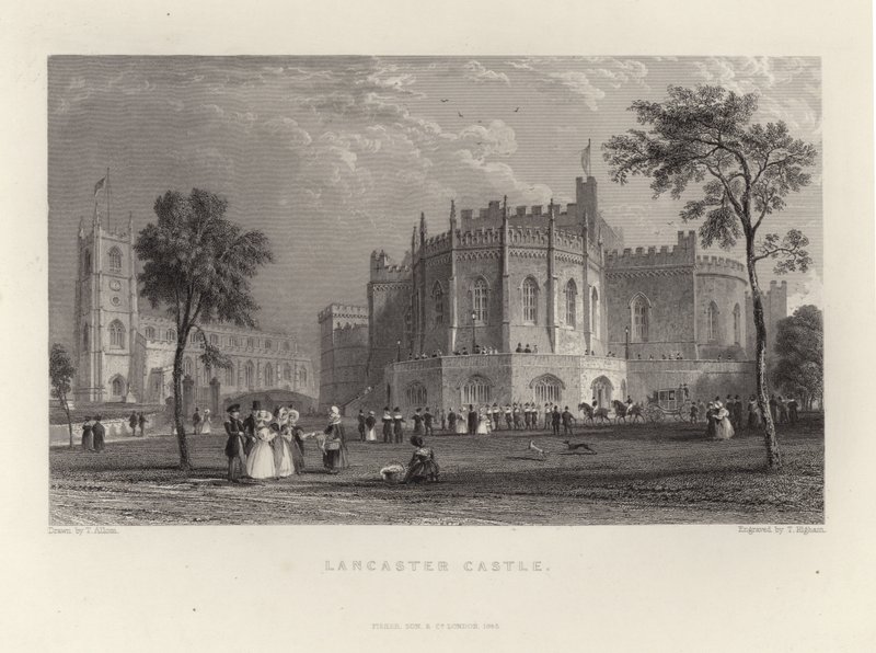 Château de Lancaster - Thomas Allom