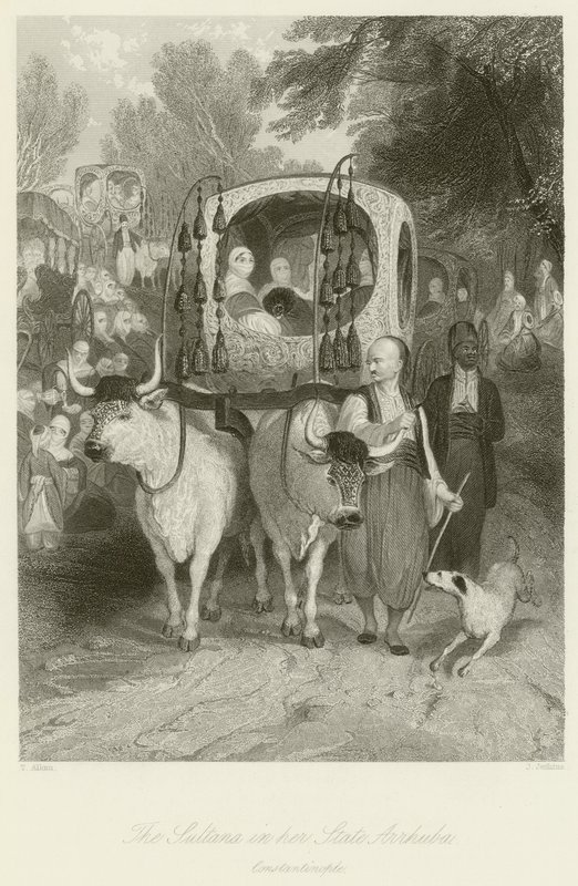 La Sultane dans son État Arrhuba - Thomas Allom