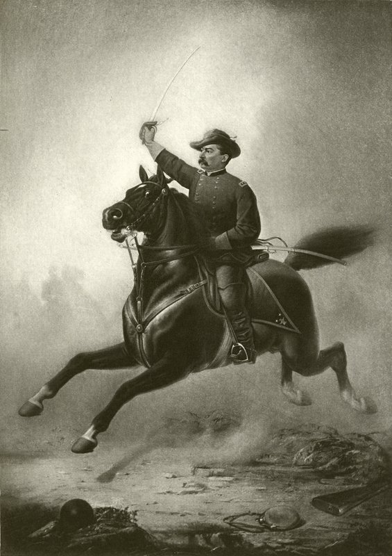 La chevauchée de Sheridan (gravure) - Thomas Buchanan Read