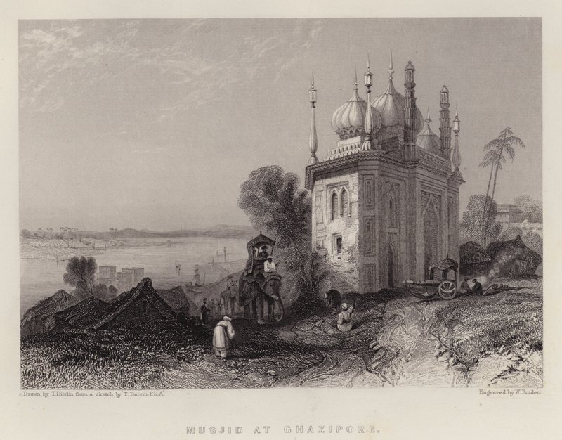 Musjid à Ghazipore - Thomas Colman Dibdin