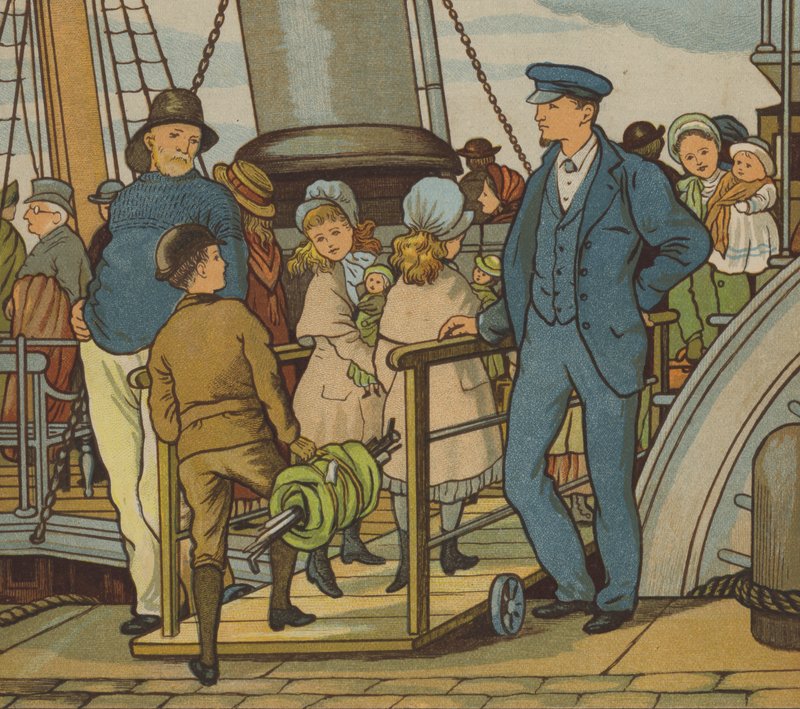 Folkestone : embarquement - Thomas Crane