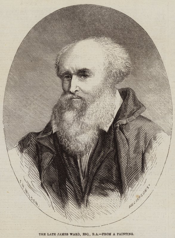 Le défunt James Ward, Esquire, RA - Thomas Harrington Wilson