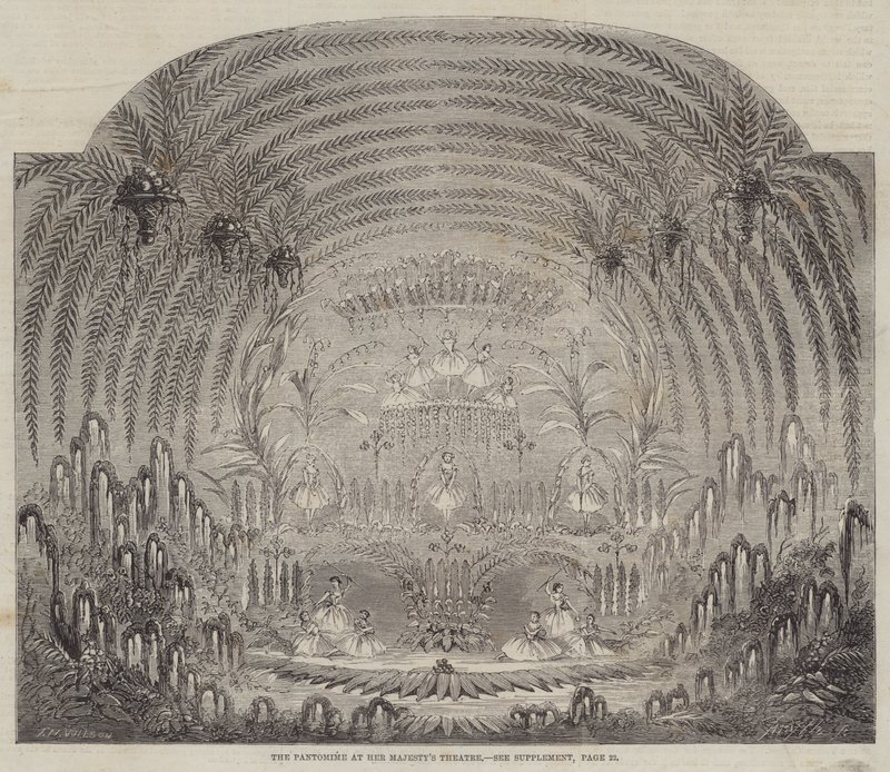 La pantomime au théâtre de Sa Majesté - Thomas Harrington Wilson