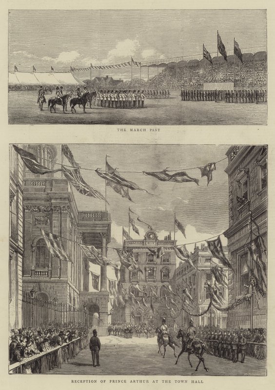 La visite royale à Liverpool - Thomas Harrington Wilson