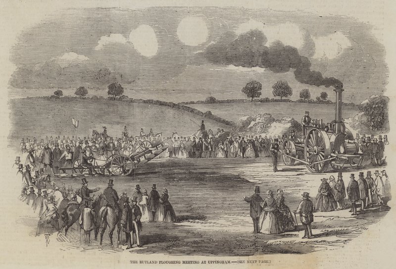La réunion de labourage de Rutland à Uppingham - Thomas Harrington Wilson