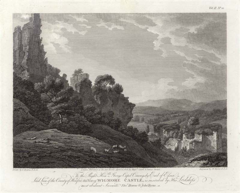 Château de Wigmore - Thomas Hearne