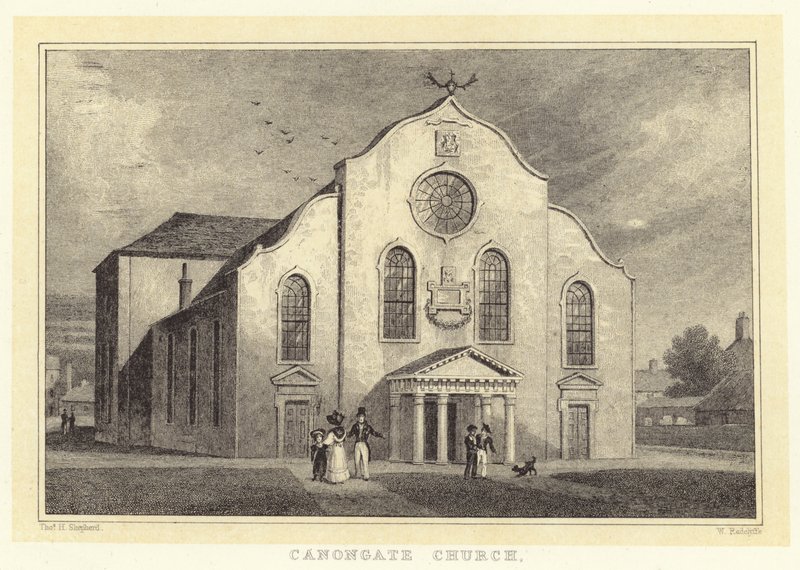 Église de Canongate - Thomas Hosmer (after) Shepherd