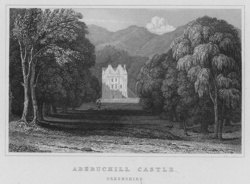 Aberuchill Castle, Perthshire - Thomas Hosmer Shepherd