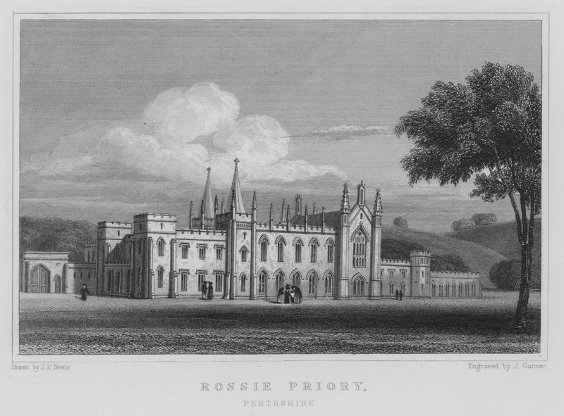 Prieuré de Rossie, Perthshire - Thomas Hosmer Shepherd