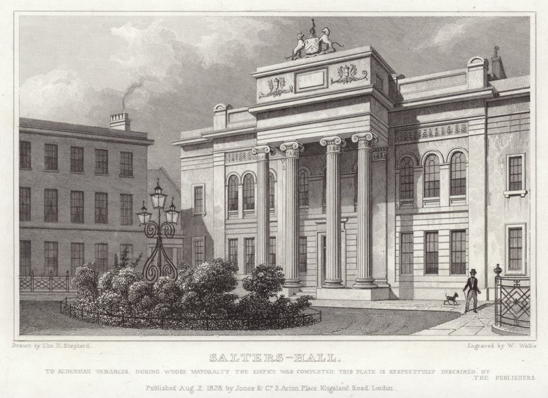 Salters Hall sur St. Swithin