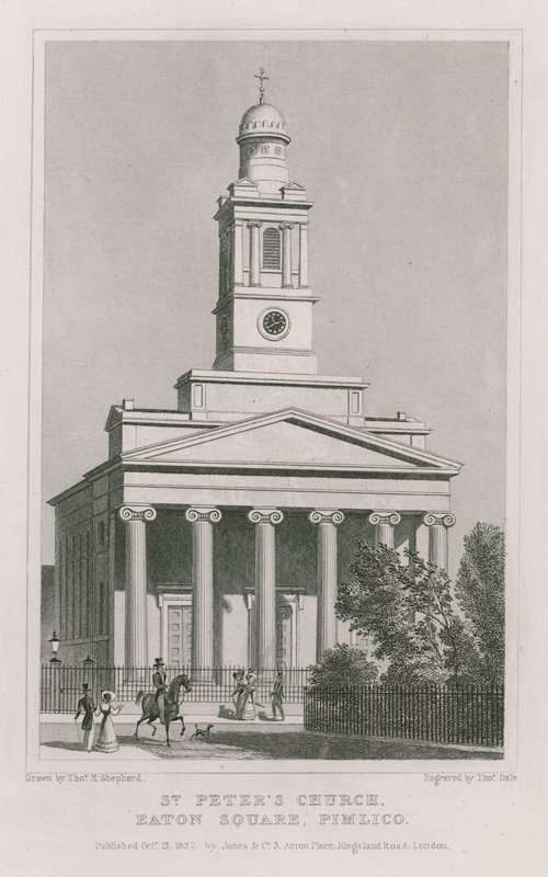 Église Saint-Pierre, Eaton Square, Pimlico - Thomas Hosmer Shepherd