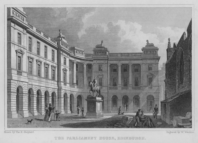 La Maison du Parlement, Édimbourg - Thomas Hosmer Shepherd