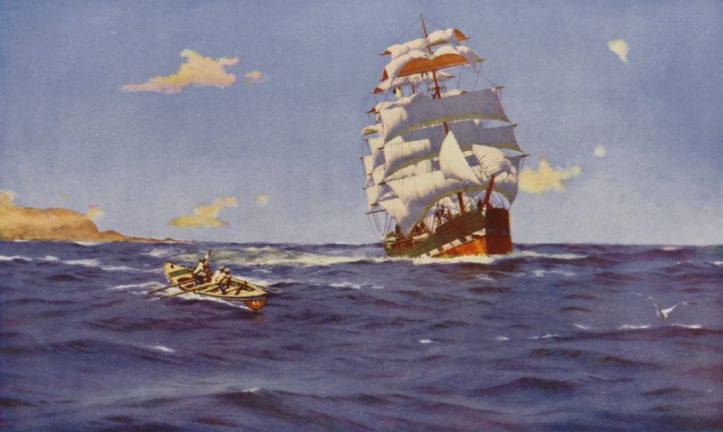 Au large de Valparaiso - Thomas J. Somerscales